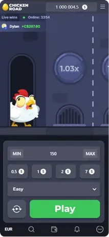 play chicken road